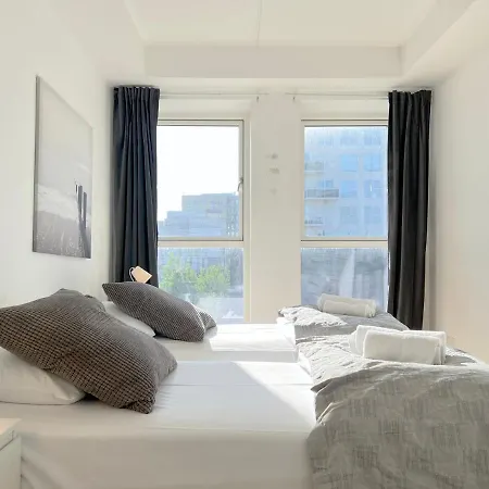 Daire Modern Spacious 3 Bedroom At Ricahrd Mortensens Vej With Balcony Close To The Royal Arena And Fields